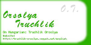orsolya truchlik business card